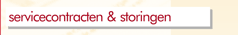 servicecontracten & storingen