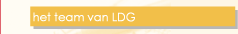 het team van LDG
