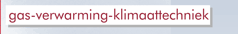 gas - verwarming - klimaatechniek
