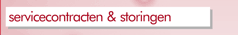servicecontracten & storingen